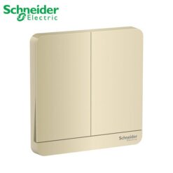 Công tắc đôi 1 chiều có đèn Schneider E8332L1LED_WG_G19 AvatarOn