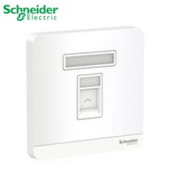 Bộ ổ cắm điện thoại đơn Schneider E8331RJS4_WE AvatarOn