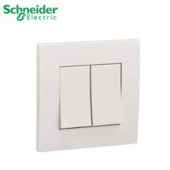 Bộ công tắc đôi 1 chiều 16AX Schneider KB32_1_WE_G19 Vivace