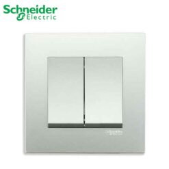 Bộ công tắc đôi 1 chiều 16AX Schneider KB32_1_AS_G19 Vivace