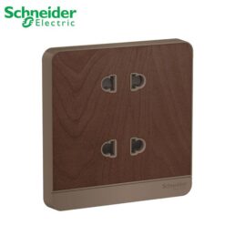 Bộ ổ cắm đôi 2 chấu 10A Schneider E83426U2_WD_G19 AvatarOn