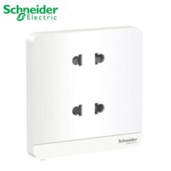 Bộ ổ cắm đôi 2 chấu 10A Schneider E83426U2_WE_G19 AvatarOn