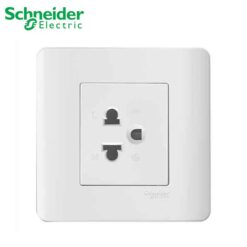 Bộ ổ cắm đơn 3 chấu 16A Schneider E84426UESTR_WE_G19 Zencelo