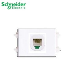 Ổ cắm mạng cat5e, size S Schneider F30RJ5EM_WE_G19 S_Flexi