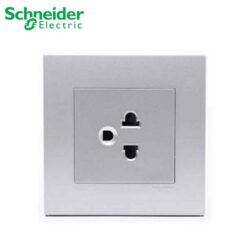 Bộ ổ cắm đơn 3 chấu 16A Schneider KB426UEST_AS_G19 Vivace