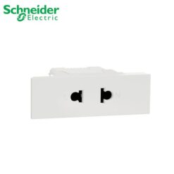 Ổ cắm đơn 2 chấu 16A, size S Schneider  M3T426USS_WE  AvatarOn A
