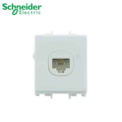 Ổ cắm mạng cat5e, size M Schneider F50RJ5EM_WE_G19 S_Flexi