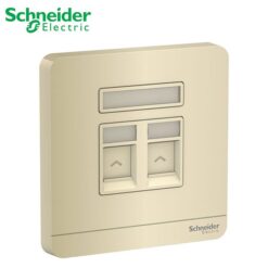 Bộ ổ cắm mạng cat5e đôi Schneider E8332RJS5_WG_G19 AvatarOn