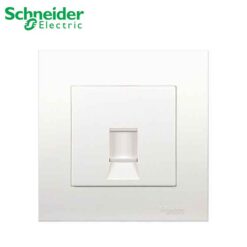 Bộ ổ cắm mạng cat5e đơn Schneider KB31RJ5E_WE  Vivace