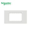 Mặt che công tắc 3 gang Miluz E M3TS03_WE Schneider