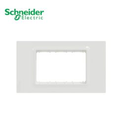 Mặt che công tắc 3 gang Miluz E M3TS03_WE Schneider